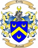 Canty Family Crest from Ireland