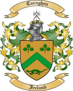 Caraghen Family Crest from Ireland