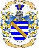 Cardozzo Family Crest from Italy