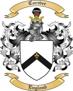 Carever Family Crest from England2