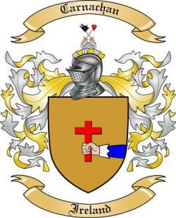 Carnachan Family Crest from Ireland