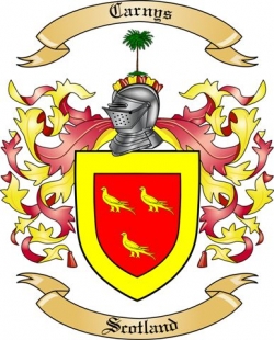 Carnys Family Crest from Scotland