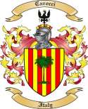 Carocci Family Crest from Italy