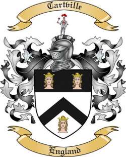 Cartville Family Crest from England