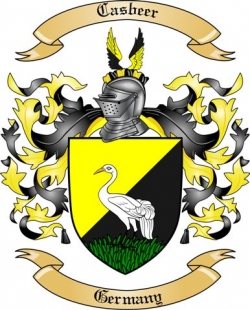 Casbeer Family Crest from Germany