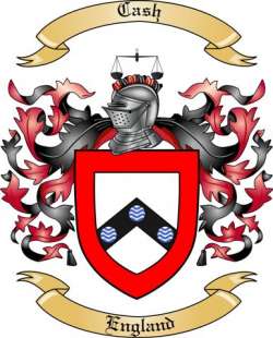 Cash Family Crest from England2