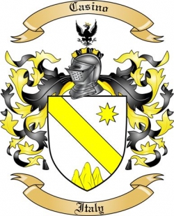 Casino Family Crest from Italy