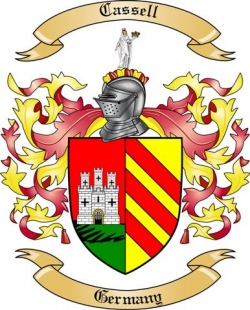 Cassell Family Crest from Germany