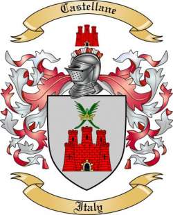Castellane Family Crest from Italy