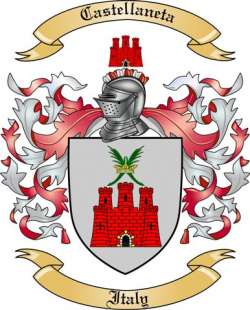 Castellaneta Family Crest from Italy