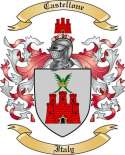 Castellone Family Crest from Italy