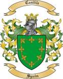 Castile Family Crest from Spain