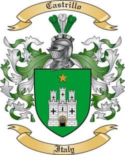 Castrillo Family Crest from Italy
