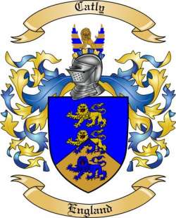 Catly Family Crest from England