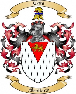 Cato Family Crest from Scotland
