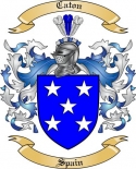 Caton Family Crest from Spain
