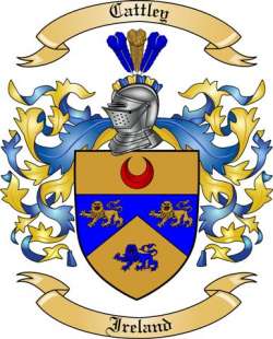 Cattley Family Crest from Ireland