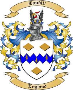 Caudill Family Crest from England