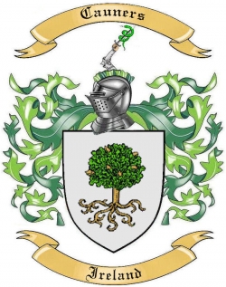 Cauners Family Crest from Ireland1