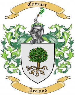 Cawner Family Crest from Ireland1