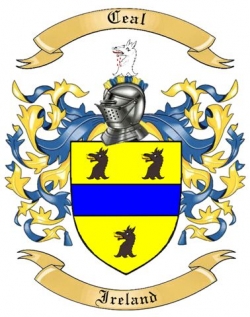 Ceal Family Crest from Ireland