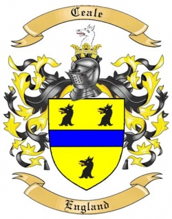 Ceale Family Crest from England