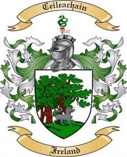Ceileachain Family Crest from Ireland