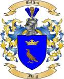 Cellini Family Crest from Italy