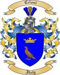 Celoni Family Crest from Italy