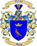 Celotti Family Crest from Italy