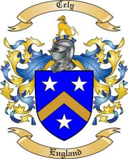 Cely Family Crest from England