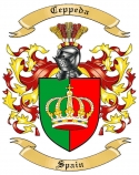 Ceppeda Family Crest from Spain