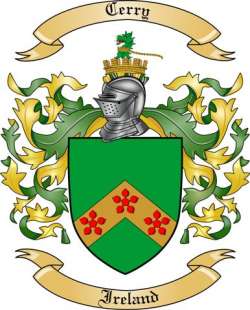 Cerry Family Crest from Ireland