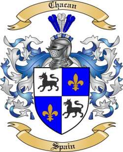 Chacan Family Crest from Spain