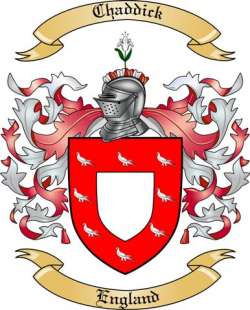 Chaddick Family Crest from England