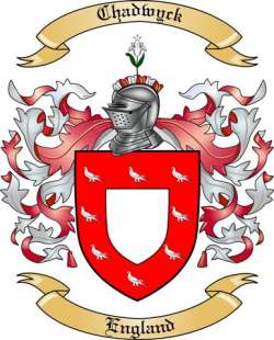 Chadwyck Family Crest from England