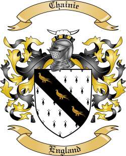 Chainie Family Crest from England