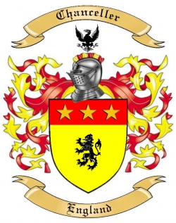 Chanceller Family Crest from England
