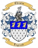 Chapin Family Crest from England