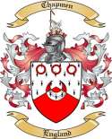Chapmen Family Crest from England