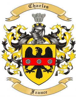 Charles Family Crest from France