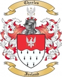 Charles Family Crest from Ireland