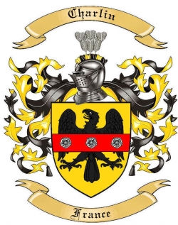 Charlin Family Crest from France