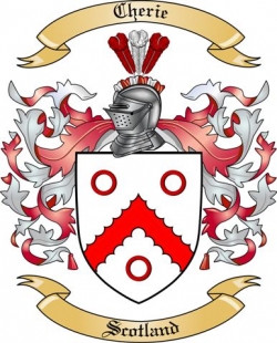 Cherie Family Crest from Scotland