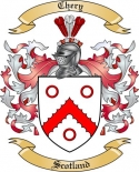 Chery Family Crest from Scotland
