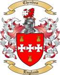 Chesbro Family Crest from England