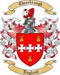 Chesebrough Family Crest from England