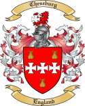 Cheseburg Family Crest from England
