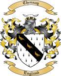 Chesnay Family Crest from England