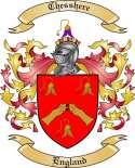 Chesshere Family Crest from England